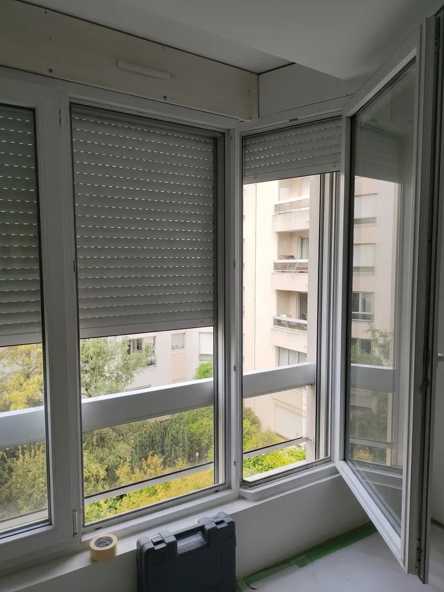 Réparation et déblocage de volet roulant à Cergy